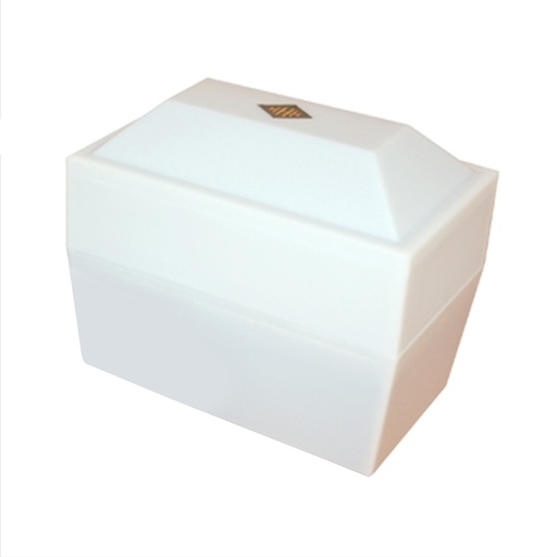 [URN-CDU-34] Urn White Burial Vault Oversize