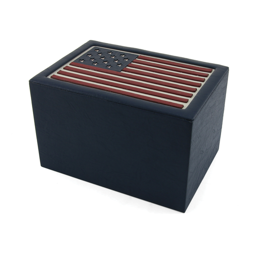 [URN-CMB801L] Star Spangled Banner Flag Large Urn 