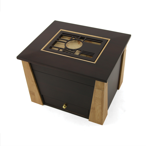 [URN-CMB810] Craftsman Memory Chest Geometric