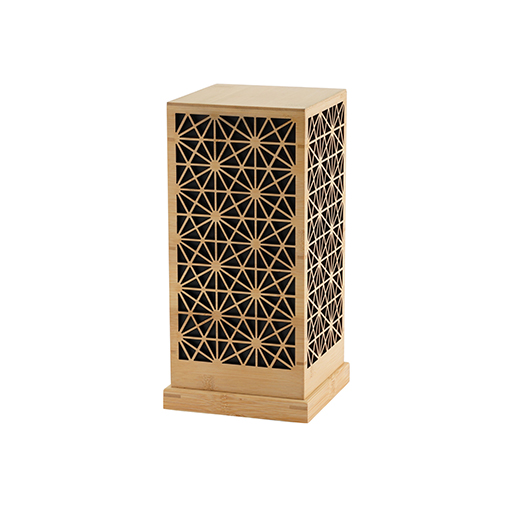 [URN-CMB825XL] Palazzo Bamboo Matte Black Large